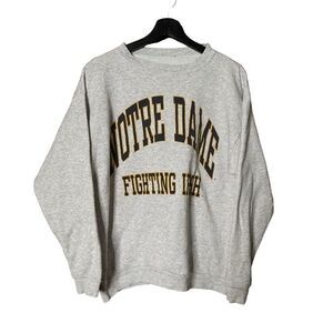 VTG Norte Dame Fighting Irish Crewneck Large